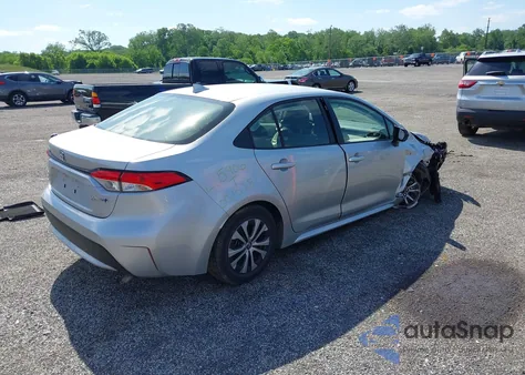 2021 Toyota Corolla Hybrid Le from USA, damaged, VIN JTDEAMDE2MJ017205